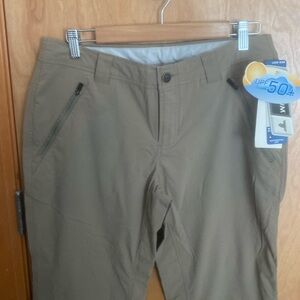 Columbia Womens Capri Titanium Pants Size 8